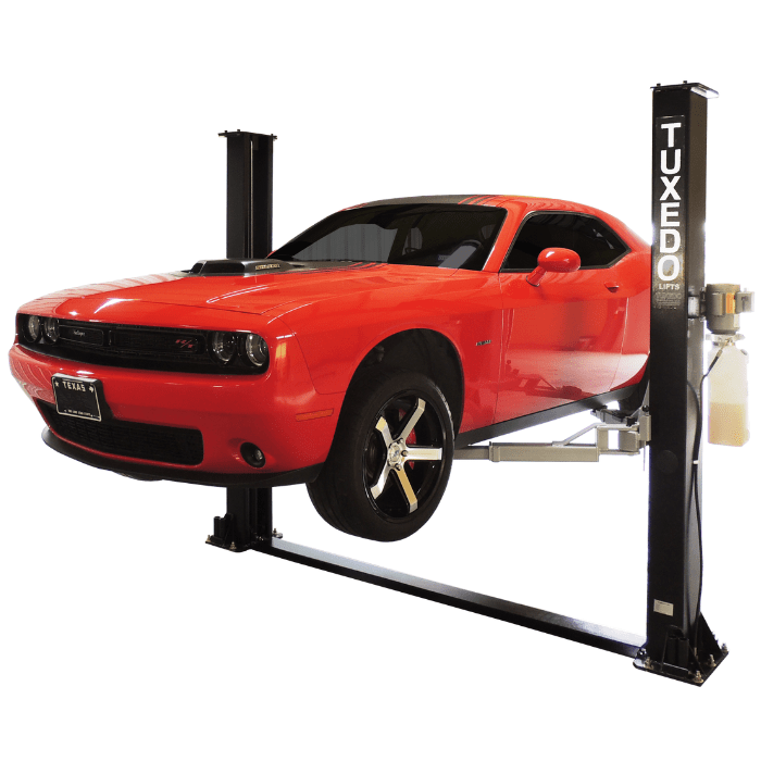 Tuxedo 9000 lb 2 post car lift - Symmertric | TP9KF-TUX