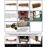AMGO Commercial 4-Post Lift – 40,000 lb Capacity, Extra-Long Runways | PRO-40E