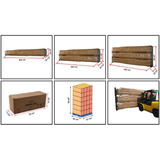 AMGO Double Wide 4-Post Lift (Extra Long/Tall) – 9,000 lb Capacity | 409-DPX