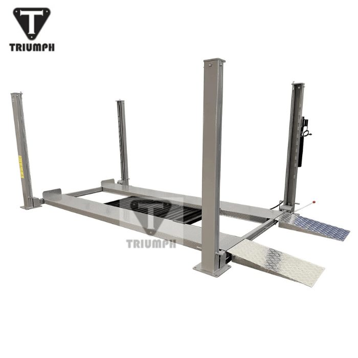 Triumph 8,000 lb Four Post Lift - Extra Long & Tall | NSS-8XLT
