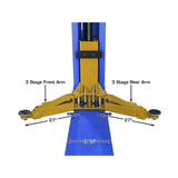 Atlas Platinum ALI Certified Baseplate 2-Post Lift - 9,000 lb Capacity | PVL9BP