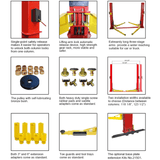 AMGO 12,000 lb 2-Post Car Lift | BP-12