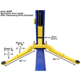 Atlas Baseplate 2-Post Lift - 9000 lb. Capacity | 9KBPX
