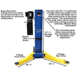 Atlas Overhead 2-Post Lift - 9000 lb. Capacity | 9OHSC-SS