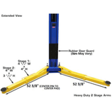 Atlas Commercial Grade Extra Tall 2-Post Lift - 10,000 lb Capacity | OHX10000X
