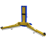 Atlas Platinum ALI Certified Commercial Grade Overhead 2-Post Lift - 15,000 lb Capacity | PVL15