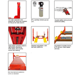 AMGO 4-Post Alignment Lift – 14,000 lb Capacity, Extra-Long Runways | PRO-14AE
