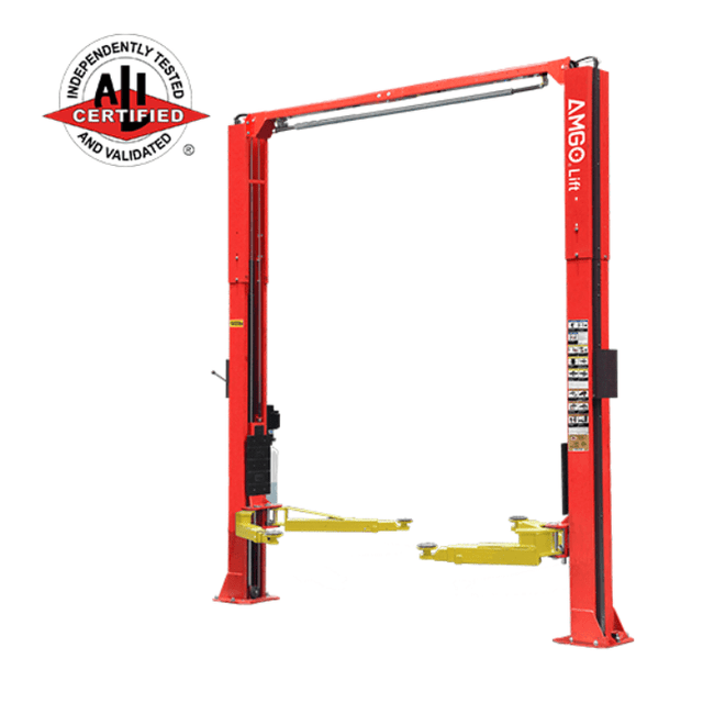 AMGO ALI Certified 10,000 lb 2-Post Lift - Super Asymmetric | OH-10