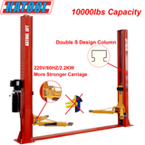 Katool Two Post Vehicle Lift - 10,000lb Capacity | KT-H100