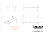 Daytona LFPA14 14,000 lb Four Post Alignment Lift