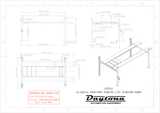 Daytona LFPP10 10,000 lb Four Post Parking Lift