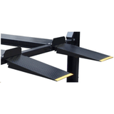Tuxedo 8,000 lb 4-Post Vehicle Storage Lift – Includes Poly Casters, Drip Trays, & Jack Tray | FP8K-DX