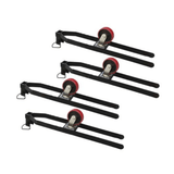Tuxedo 8,000 lb 4-Post Vehicle Storage Lift – Includes Poly Casters, Drip Trays, & Jack Tray | FP8K-DX